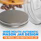 1 Gallon Glass Coffee Maker Wide-Mouth Authentic Mason Jar, Cold Brew Coffee Maker