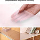Shelf Liner Cabinet Pad Refrigerator Mat Table Mat Non Adhesive EVA Washable Drawer Liner for Kitchen Home (Clear, 17.7 ×59 Inch)