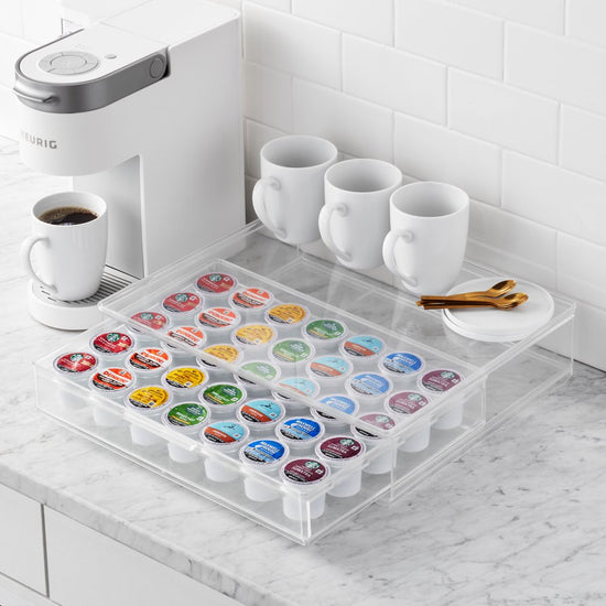 K-Cup Coffee Storage Drawer and Tray Set