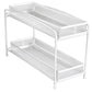 2-Tier Pull-Out Spice Organizer, White