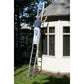 24 Ft. Aluminum Extension Ladder (23 Ft. Reach Height) with 225 Lb. Load Capacity Type II Duty Rating
