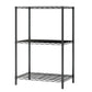 Ktaxon 3 Tier Black Heavy Duty Wire Shelves Organizer Wire Shelving Rack Unit,Metal Shelf