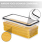 Pasta Containers,  4 PCS Plastic Spaghetti Container for Long Noodles, 3.2L/14 CUP