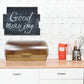 Bamboo Bread Box, Large Storage, Acrylic Easy Glide Cover with Handle, Polished Brown