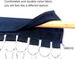 2 Pack 10 Hat Organizer Hook Loop Tape Cap Stainless Steel Organizer Hanger, Folding Clothes Hangers Foldable Clothes Drying Rack for Travel