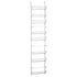 Over-The-Door White Metal Kitchen Storage Spice Shelves