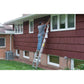 24 Ft. Aluminum Extension Ladder (23 Ft. Reach Height) with 225 Lb. Load Capacity Type II Duty Rating