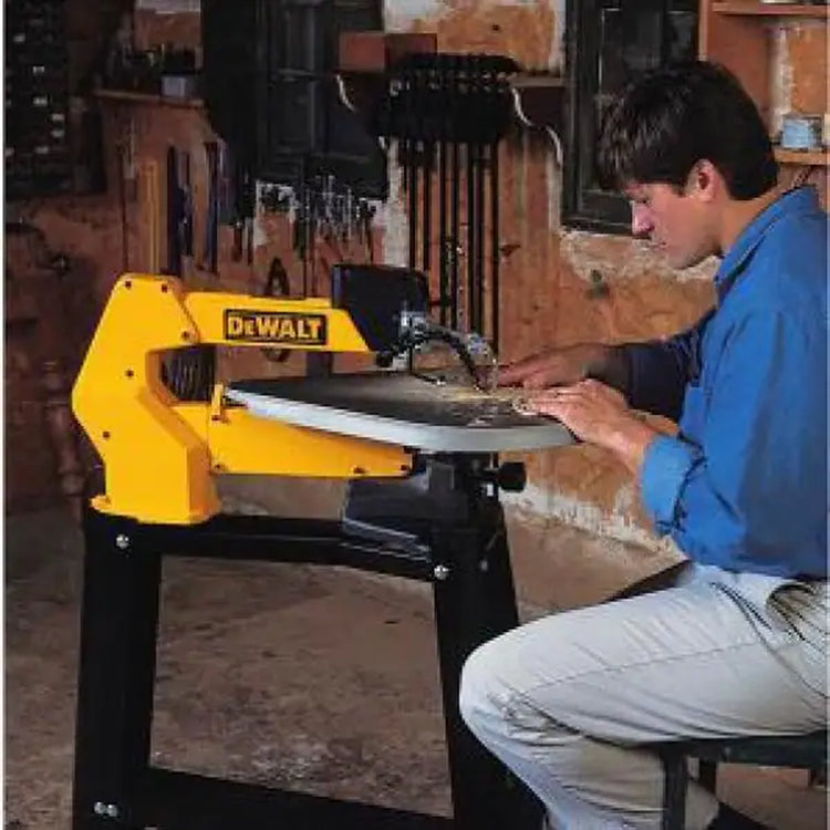 Scroll Saw Stand with All-Metal Contruction & Adjustable Legs