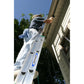 24 Ft. Aluminum Extension Ladder (23 Ft. Reach Height) with 225 Lb. Load Capacity Type II Duty Rating