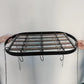 Hanging Pot Rack, Pot Hanger Pots and Pans Organizer for Kitchen Ceiling, Heavy Duty Cooking Hanger with 12 Hooks
