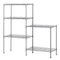 Wire Storage Shelves for Garage, 5-Shelf Metal Shelving Unit for Kitchen, Changeable Metal Utility Shelves Storage Rack, Durable Kitchen Shelving Unit for Garage Bedroom Bathroom, 21"X11"X 59", L6492