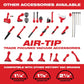 M18 FUEL 9 Gal. Cordless Dual-Battery Wet/Dry Shop Vacuum with AIR-TIP 1-1/4 In. - 2-1/2 In. (4- Piece) Automotive Kit