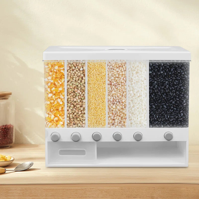 Nepeta Rice Dispenser Food Grain Storage Container