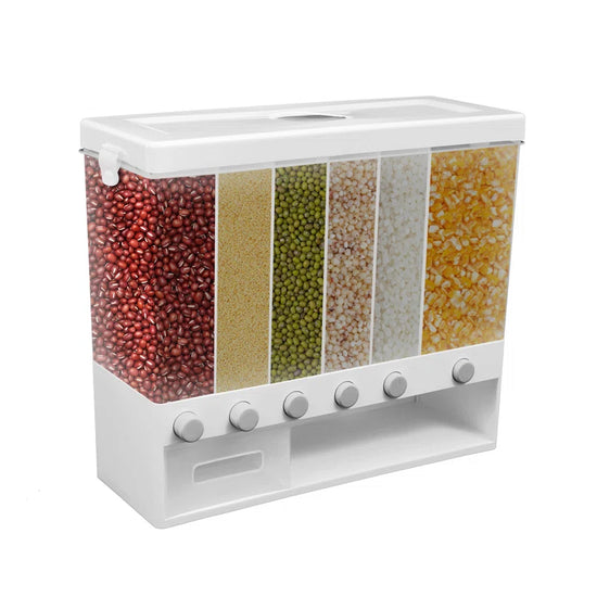 Nepeta Rice Dispenser Food Grain Storage Container