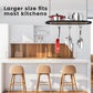 Hanging Pot Rack, Pot Hanger Pots and Pans Organizer for Kitchen Ceiling, Heavy Duty Cooking Hanger with 12 Hooks