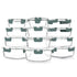 Glass Food Storage Containers with Lids, 24-Piece Glass Meal Prep Containers Set - Airtight Lunch Containers, Microwave, Oven, Freezer and Dishwasher Friendly