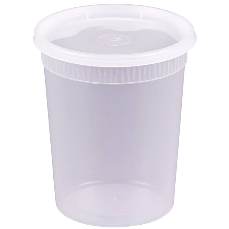 32 Oz Food Storage Containers with Lids Airtight Meal Prep Container, 24-Pack