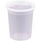 32 Oz Food Storage Containers with Lids Airtight Meal Prep Container, 24-Pack